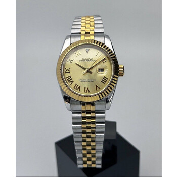 Custom Seiko Mod • 2-tone Gold Roman DateJust • 31mm